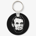 Abraham Lincoln Portrait Keychain