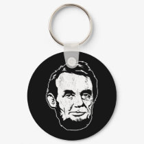 Abraham Lincoln Portrait Keychain