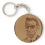 Abraham Lincoln Portrait Keychain