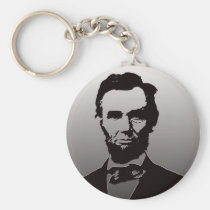 Abraham Lincoln Portrait keychains