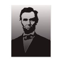 Abraham Lincoln Portrait Postcards