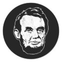 Abraham Lincoln Portrait Sticker