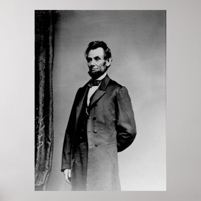 Abraham Lincoln Print by TrevorStar