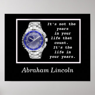 Abraham Lincoln Quote Posters | Zazzle