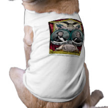 Abraham Lincoln Presidential Campaign 1864 Pet T Shirt