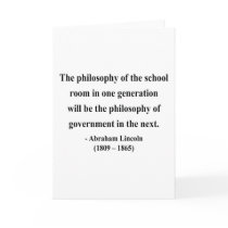 Abraham Lincoln Quote 11a Greeting Card