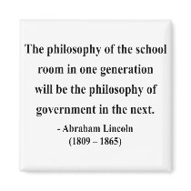 Abraham Lincoln Quote 11a Fridge Magnet