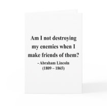 Abraham Lincoln Quote 12a Greeting Card