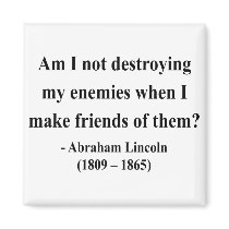 Abraham Lincoln Quote 12a magnets