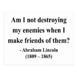 Abraham Lincoln Quote 12a Post Cards