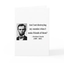 Abraham Lincoln Quote 12b Cards