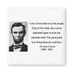 Abraham Lincoln Quote 14b Magnets
