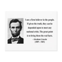 Abraham Lincoln Quote 14b Postcards