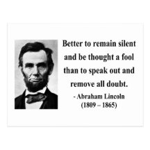 Abraham Lincoln Quote 15b Post Cards