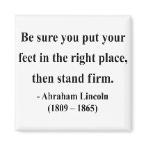 Abraham Lincoln Quote 16a Magnets