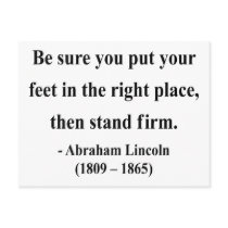Abraham Lincoln Quote 16a Postcards