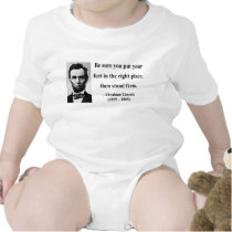 Abraham Lincoln Quote 16b Bodysuits