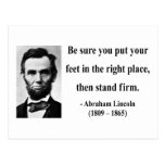 Abraham Lincoln Quote 16b Post Card