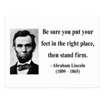 Abraham Lincoln Quote 16b postcards