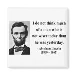 Abraham Lincoln Quote 17b Fridge Magnets