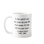 Abraham Lincoln Quote 2a mugs