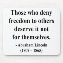 Abraham Lincoln Quote 3a Mouse Pad