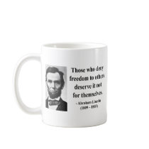 Abraham Lincoln Quote 3b Coffee Mug