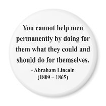 Abraham Lincoln Quote 4a Fridge Magnet