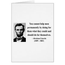 Abraham Lincoln Quote 4b Greeting Card