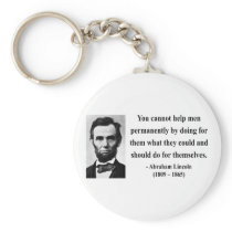 Abraham Lincoln Quote 4b Key Chains