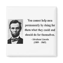 Abraham Lincoln Quote 4b Magnets