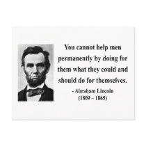 Abraham Lincoln Quote 4b Postcards