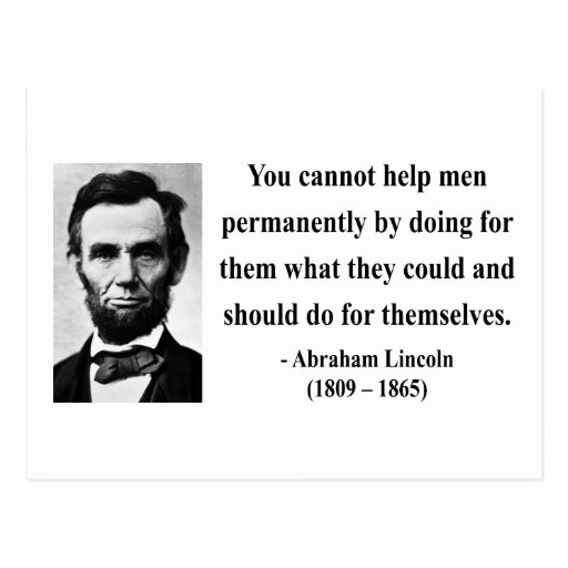 Abraham Lincoln Quote 4b Postcards