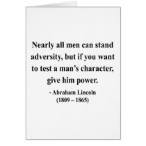 Abraham Lincoln Quote 6a Cards