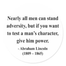 Abraham Lincoln Quote 6a stickers