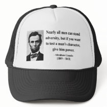 Abraham Lincoln Quote 6b Hat