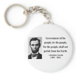 Abraham Lincoln Quote 7b Keychain