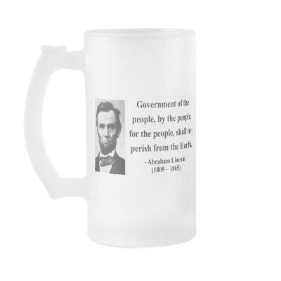 Abraham Lincoln Quote 7b Coffee Mugs by brainburst