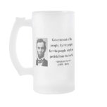 Abraham Lincoln Quote 7b mugs