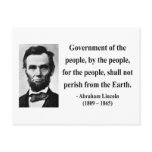 Abraham Lincoln Quote 7b Postcards