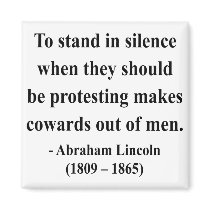 Abraham Lincoln Quote 8a magnets by brainburst Abraham Lincoln Quote 8a magnets