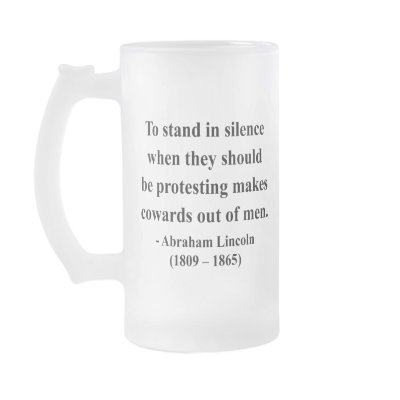 Abraham Lincoln Quote 8a Coffee Mug by brainburst