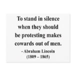 Abraham Lincoln Quote 8a Post Card