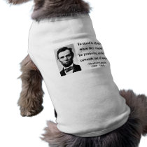 Abraham Lincoln Quote 8b pet clothing