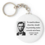Abraham Lincoln Quote 8b Keychain