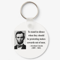 Abraham Lincoln Quote 8b keychains