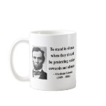 Abraham Lincoln Quote 8b mugs