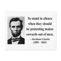 Abraham Lincoln Quote 8b postcards