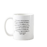 Abraham Lincoln Quote 9b mugs