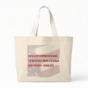 Abraham Lincoln Quote bags